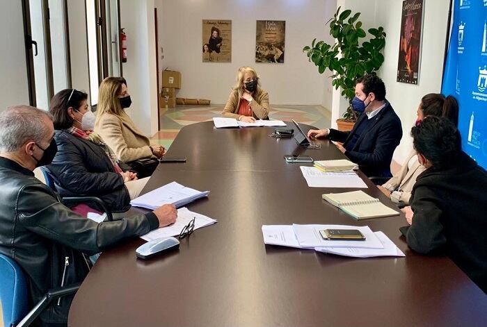 Un momento de la reunión