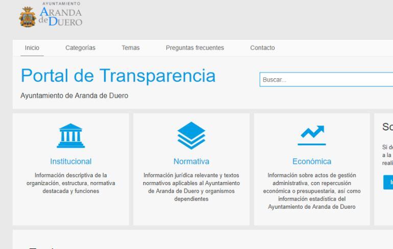 El Ayuntamiento tendrá que invertir 100.000 euros en adaptar su página web a la transparencia institucional