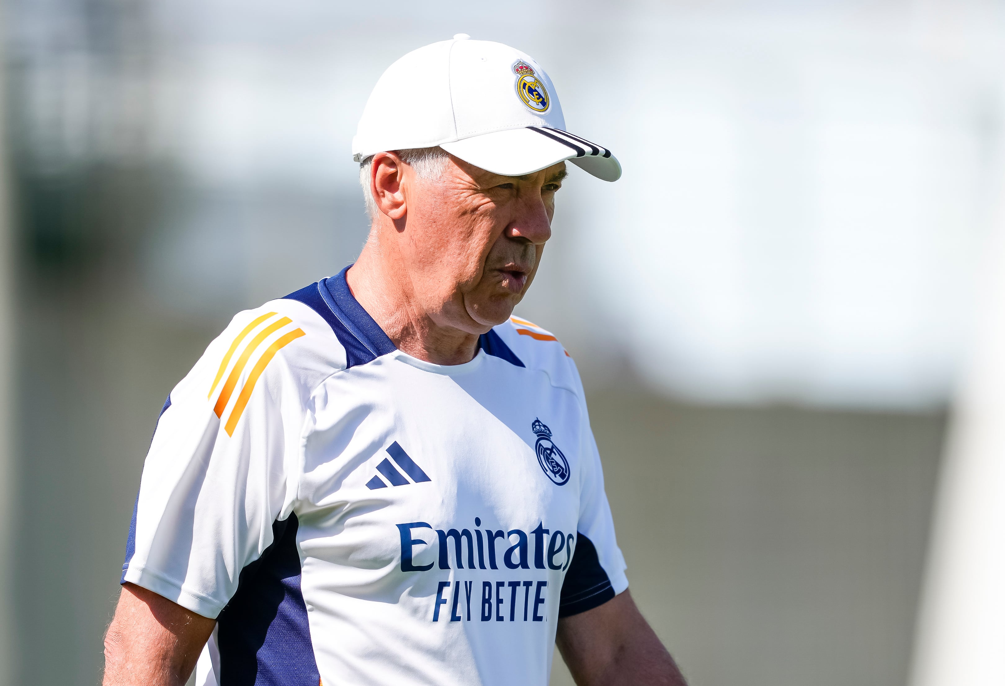 Carlo Ancelotti, entrenador del Real Madrid