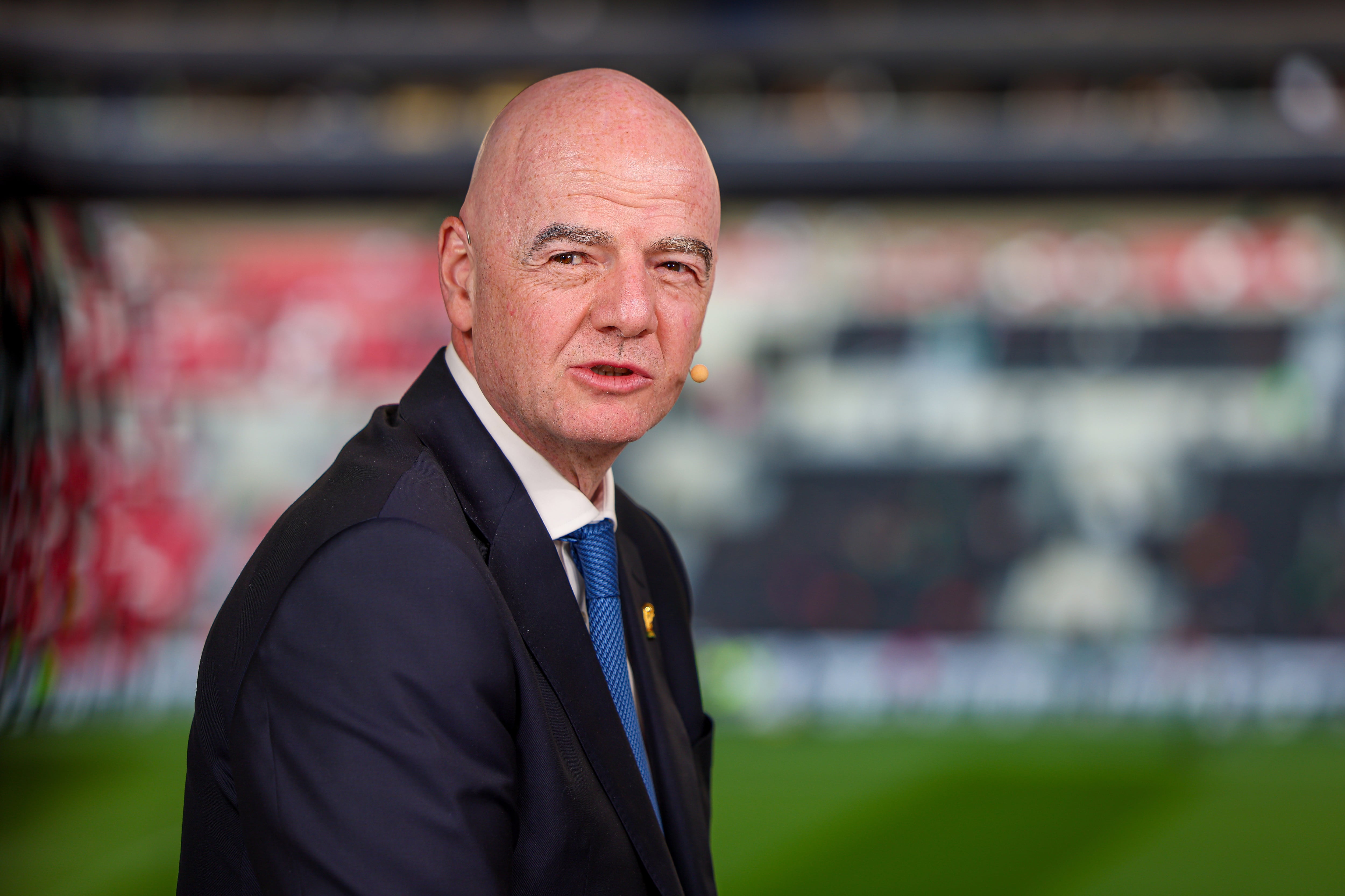 Imagen de archivo de Gianni Infantino, presidente de la FIFA