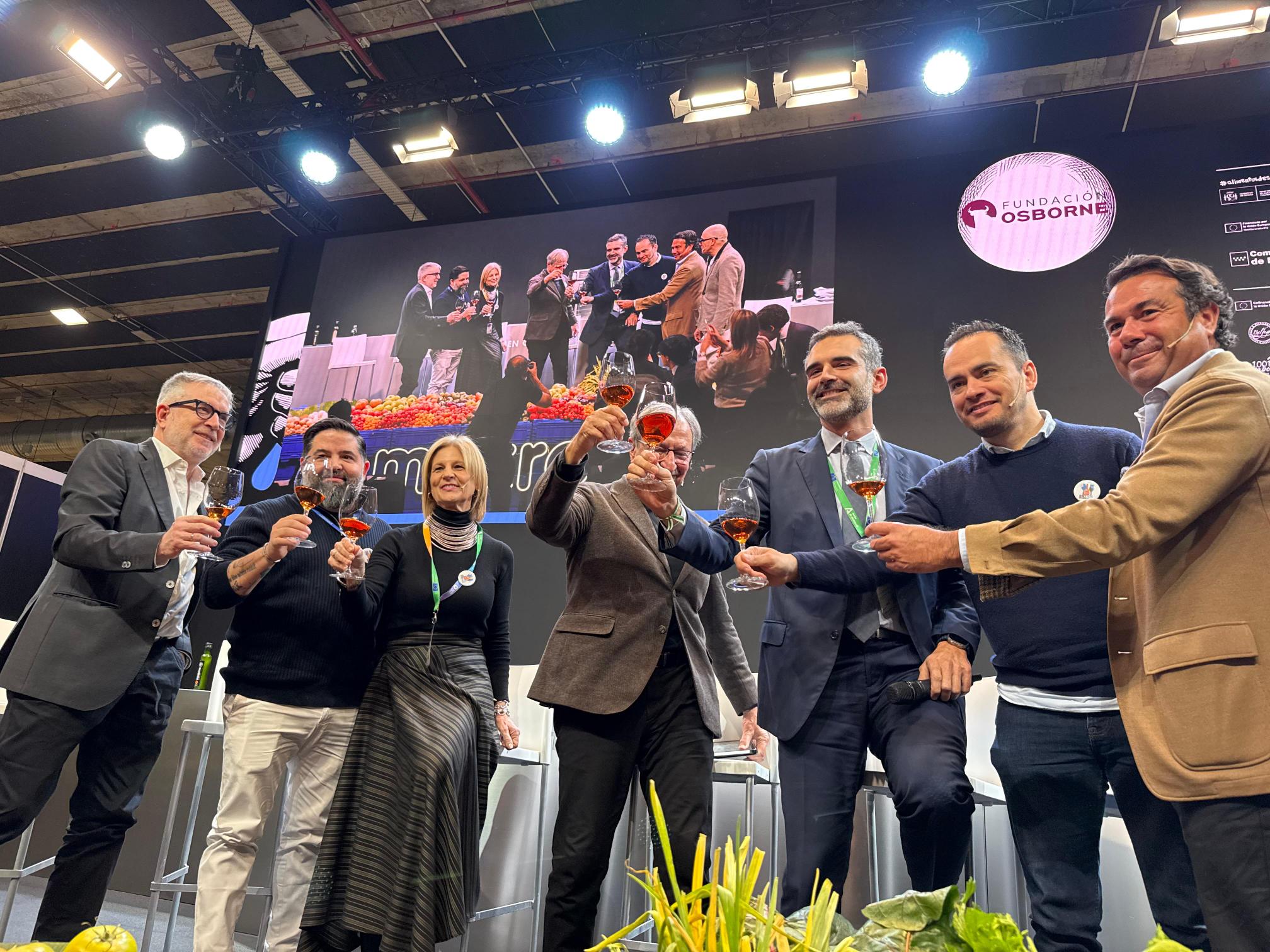 Brindis por la Capitalidad Española de la Gastronomía de Jerez en Madrid Fusión