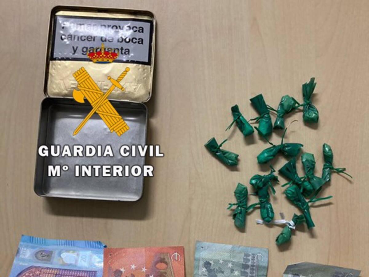 Un detenido acusado de vender droga durante las fiestas de Jimena