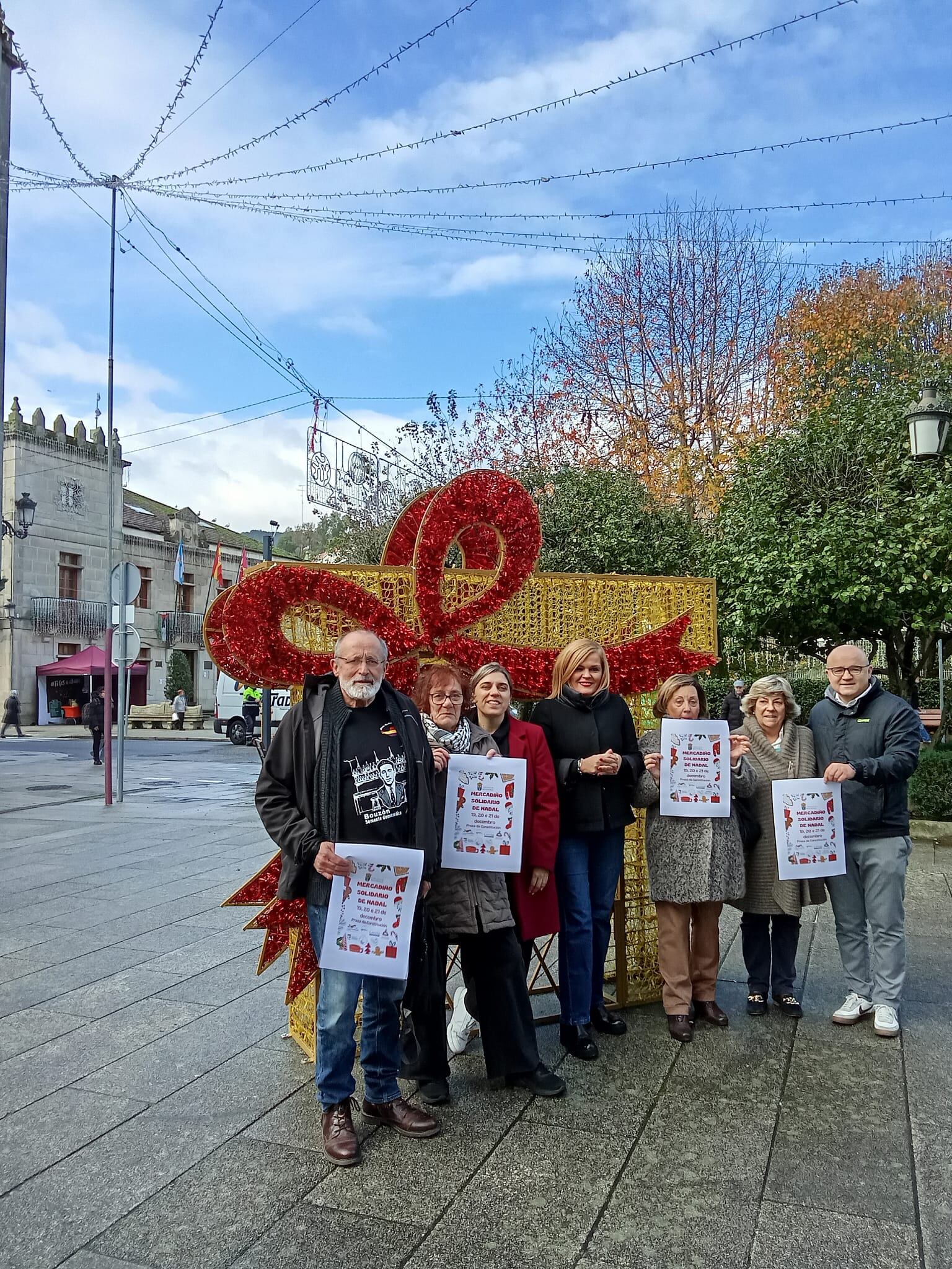Presentación del Mercadillo navideño de Redondela