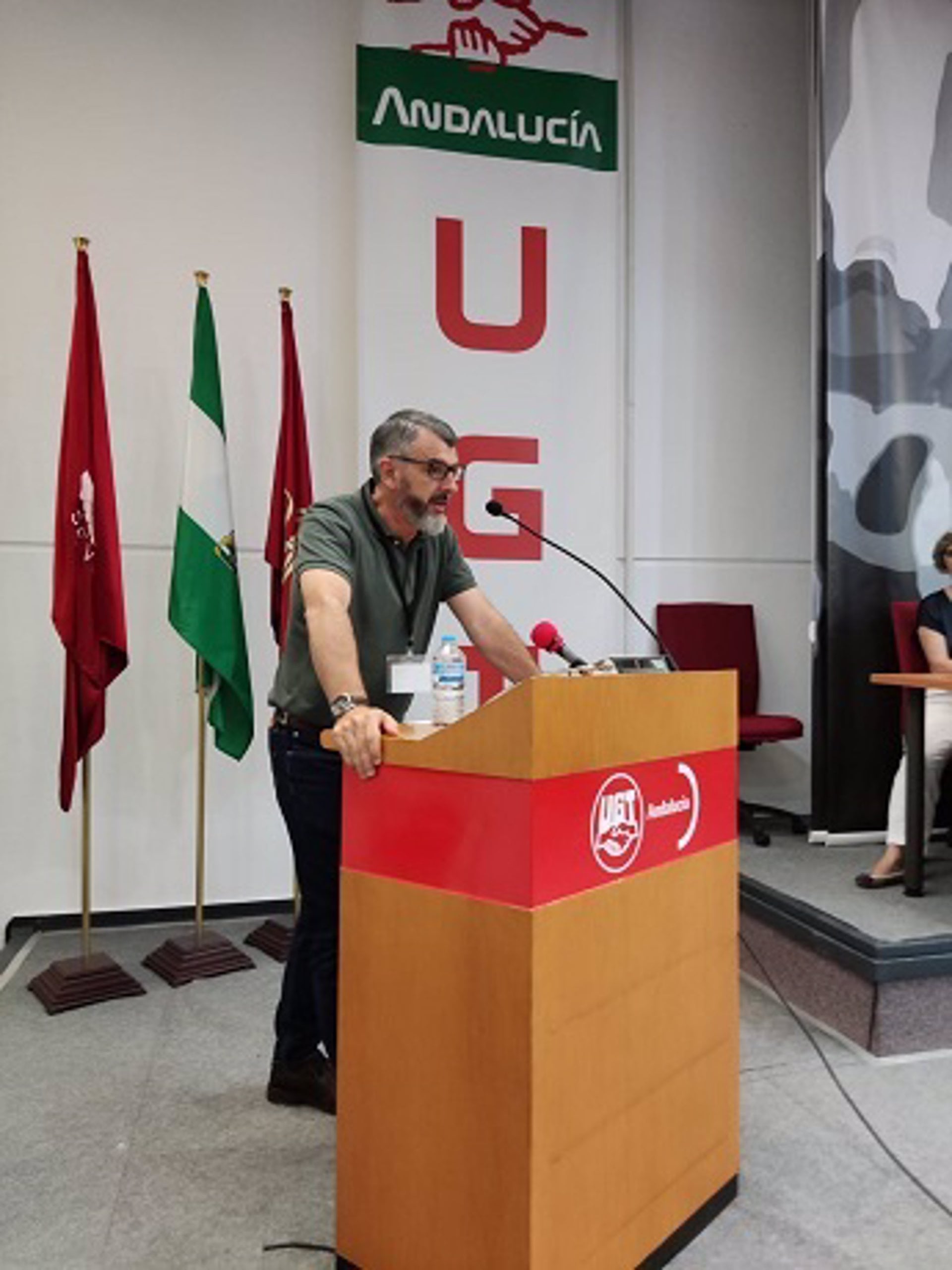 Oskar Martín, nuevo secretario general de UGT en Andalucía.