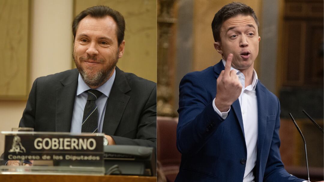 Óscar Puente e íñigo Errejón.