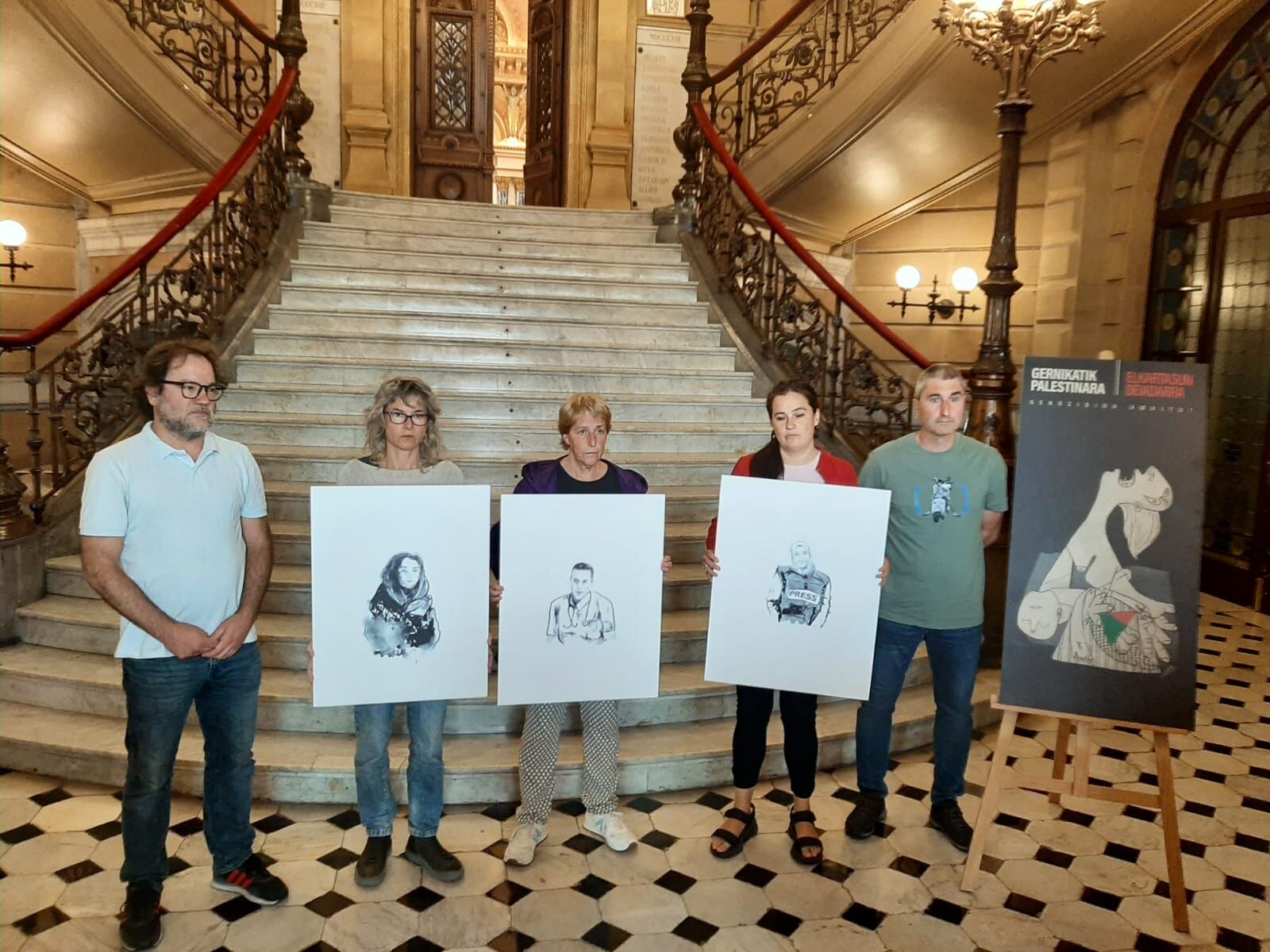 Rueda de Prensa Gernika Palestina