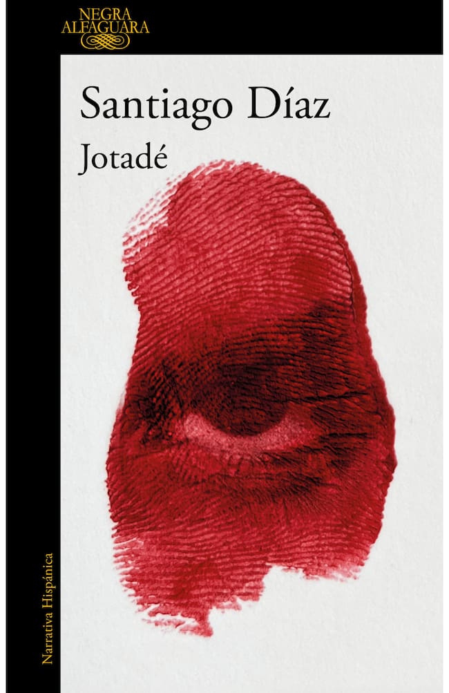 Portada del libro 'Jotadé' de Santiago Díaz.