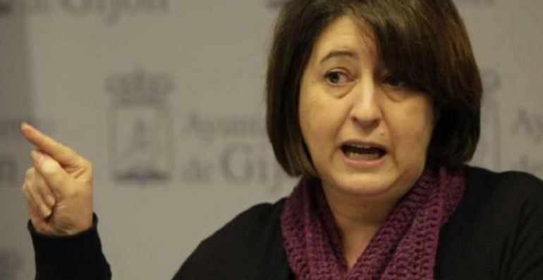 [FOTO ARCHIVO ]Begoña Fernández durante una comparecencia de prensa