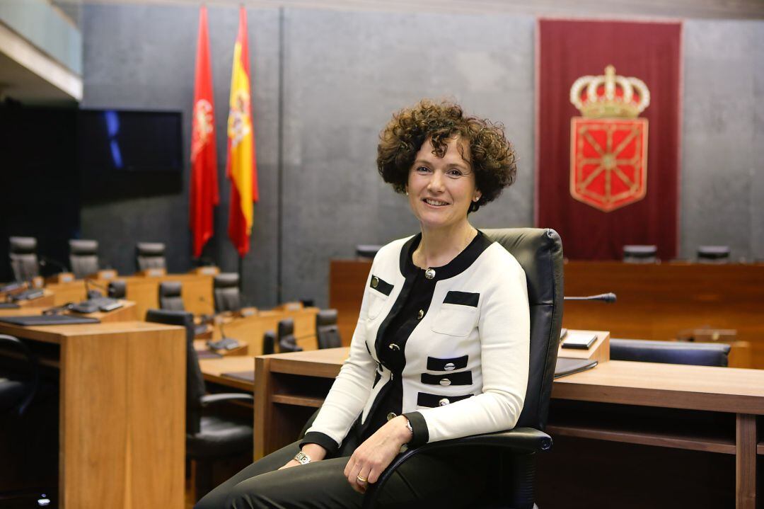 Asun Olaechea, presidenta de la Cámara de Comptos