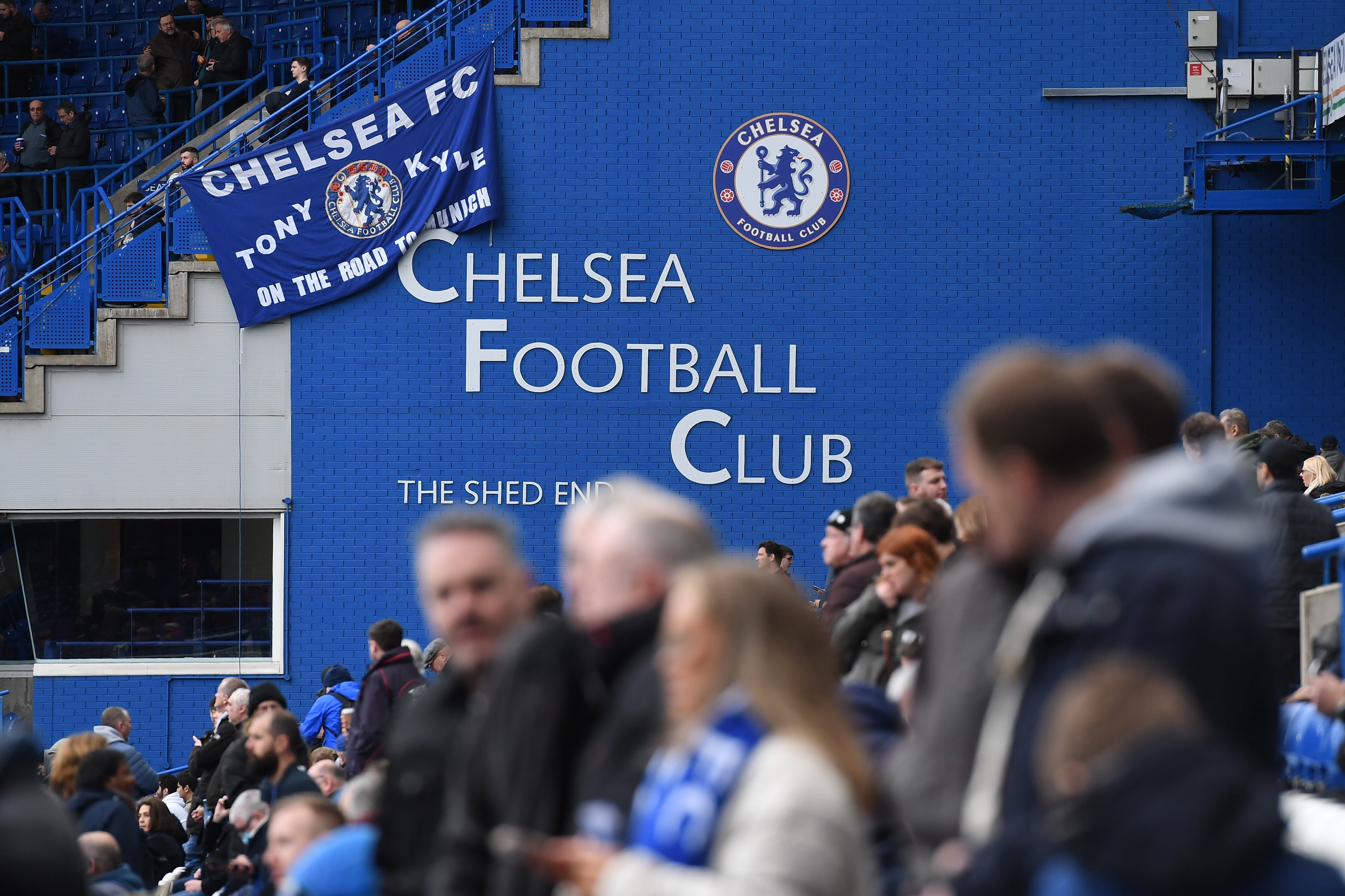 Stamford Bridge durante un partido del Chelsea