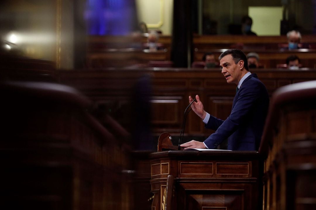 El presidente del Gobierno, Pedro Sánchez, comparece ante el Pleno del Congreso para dar cuenta de la aplicación del actual estado de alarma