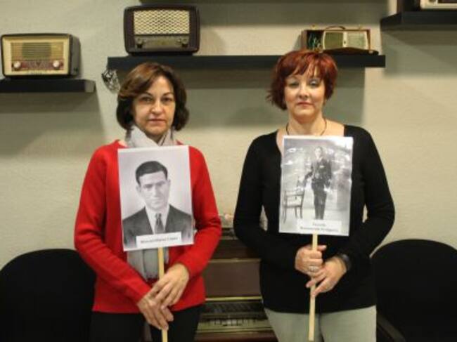Nietas de dos vecinos de Sanse que fueron fusilados