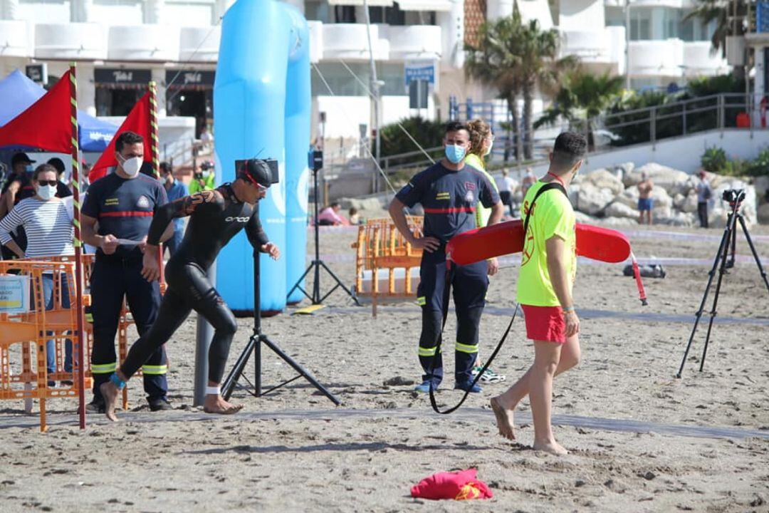 La prueba a los aspirantes en la playa tuvo lugar el pasado 11 de febrero