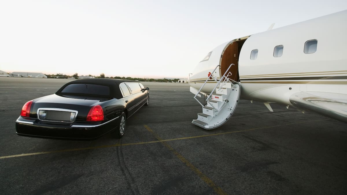 Los jets privados, un trasporte de lujo contaminante y al alza en Canarias