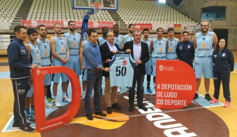 Presentación del Patrocinio de la Diputación de Lugo al Breogán