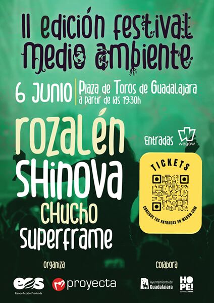 Cartel Festival Medio Ambiente EOS. Foto: Web Oficial Festival