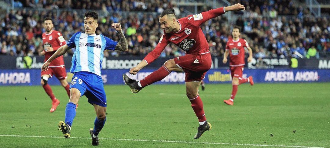 Un momento del partido