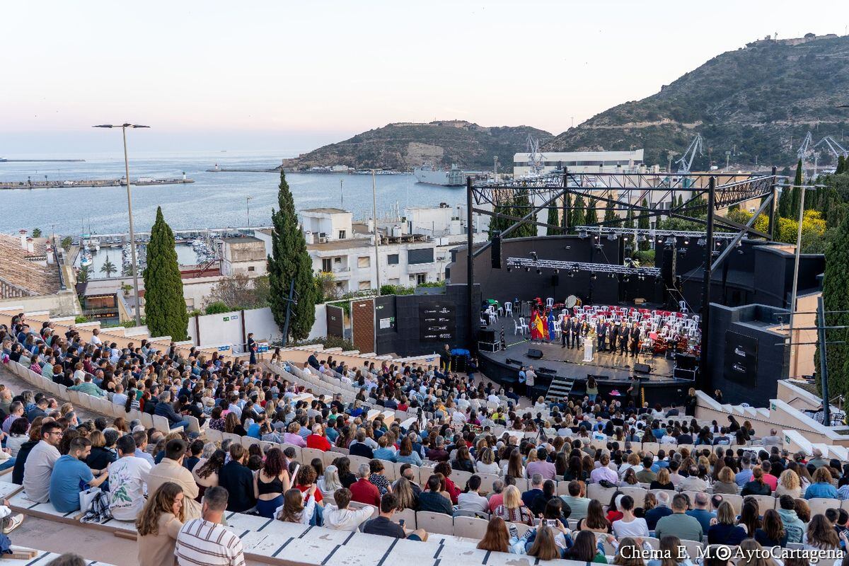 El Conservatorio de Música de Cartagena recibe la Medalla de Oro de la ciudad