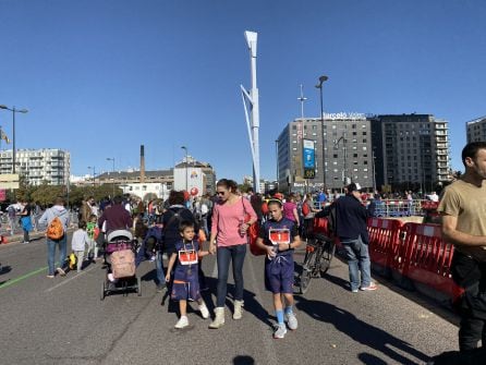 Este sábado por la mañana se ha celebrado una &#039;minimaratón&#039; en la Ciudad de las Artes y las Ciencias de València