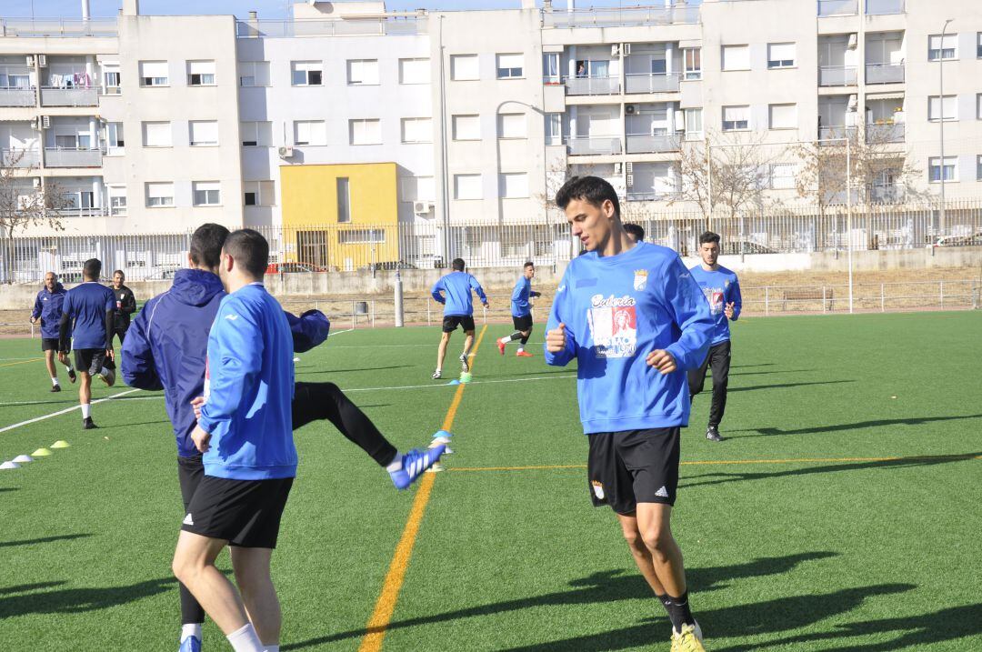 Carlos Sanjuán durante un entrenamiento en La Granja