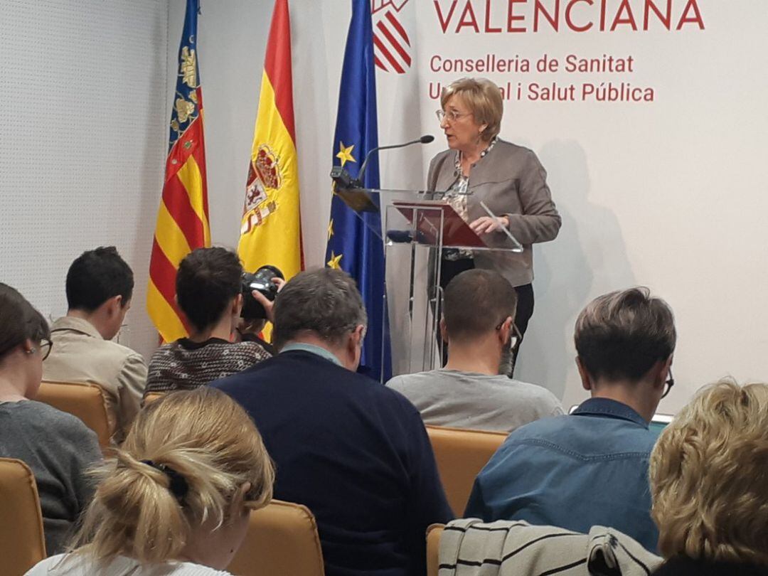 La consellera de Sanitat, Ana Barceló, informa sobre el coronavirus