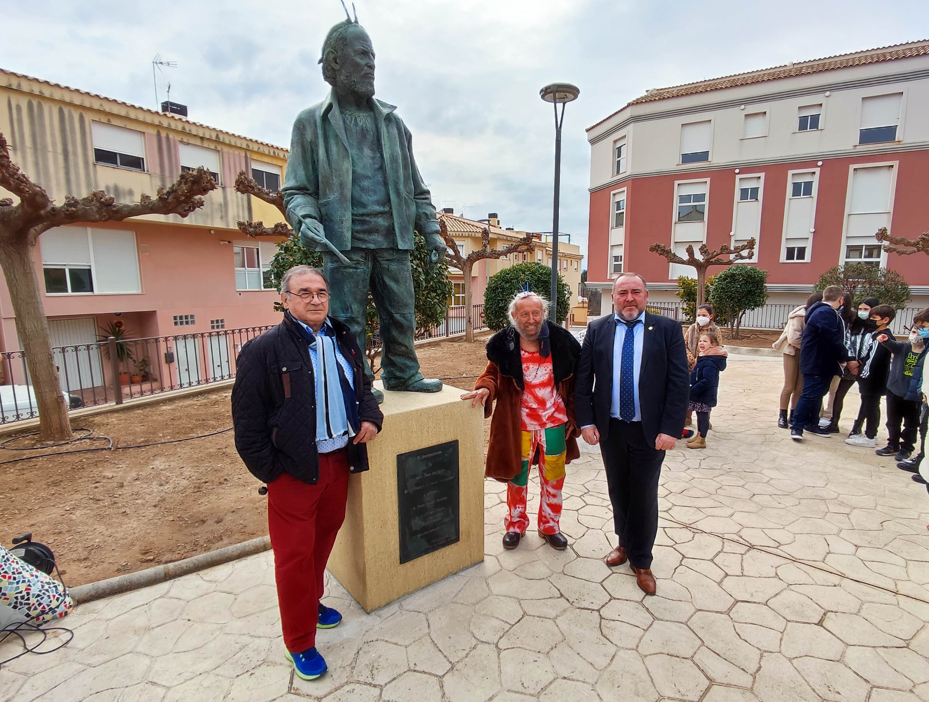 Escultura Ripollés en Sant Joan de Moró