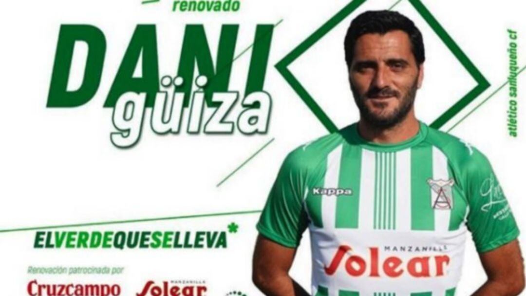 Dani Güiza seguirá una temporada más en el Sanluqueño