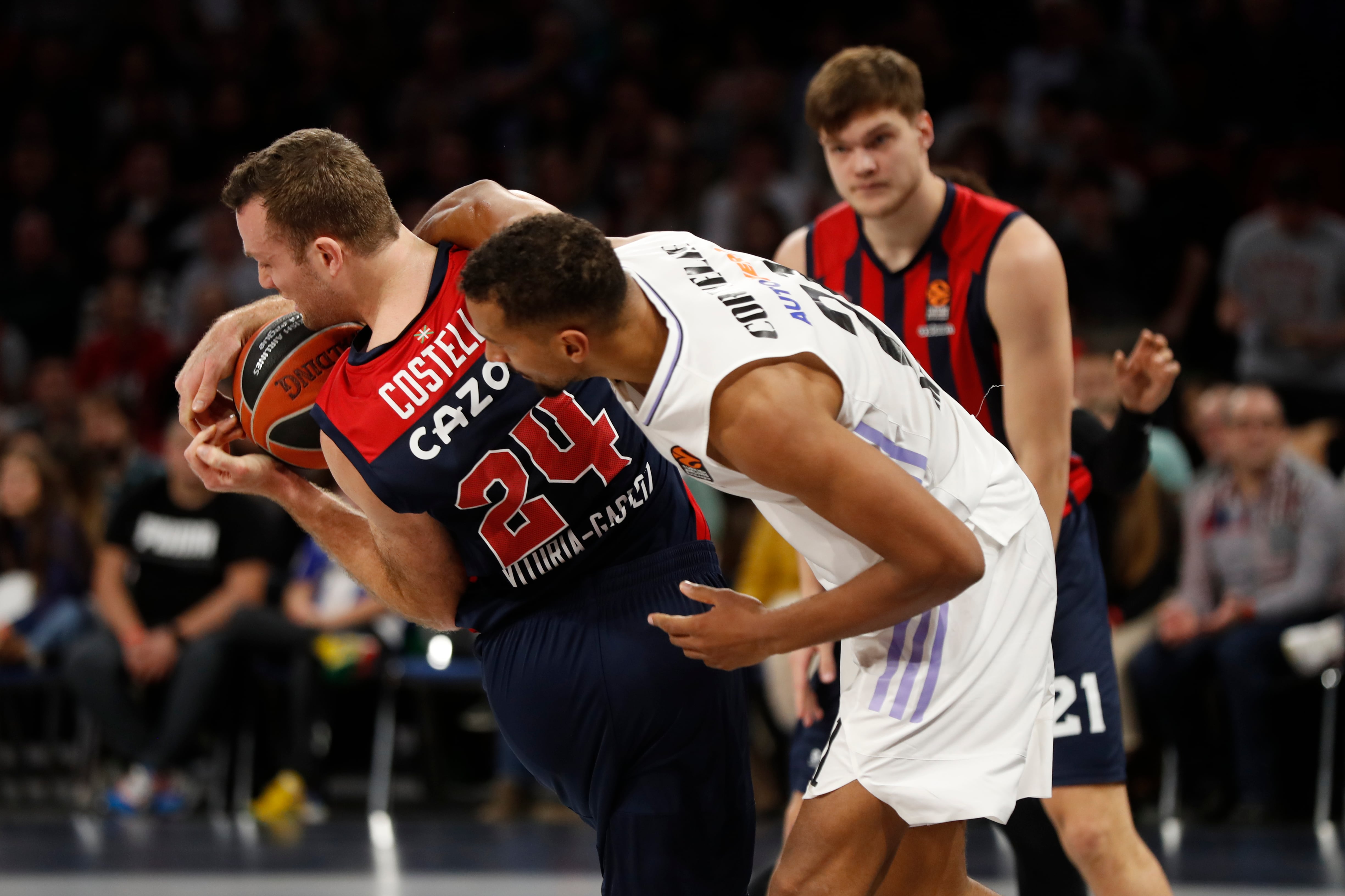 Baskonia con el Real Madrid