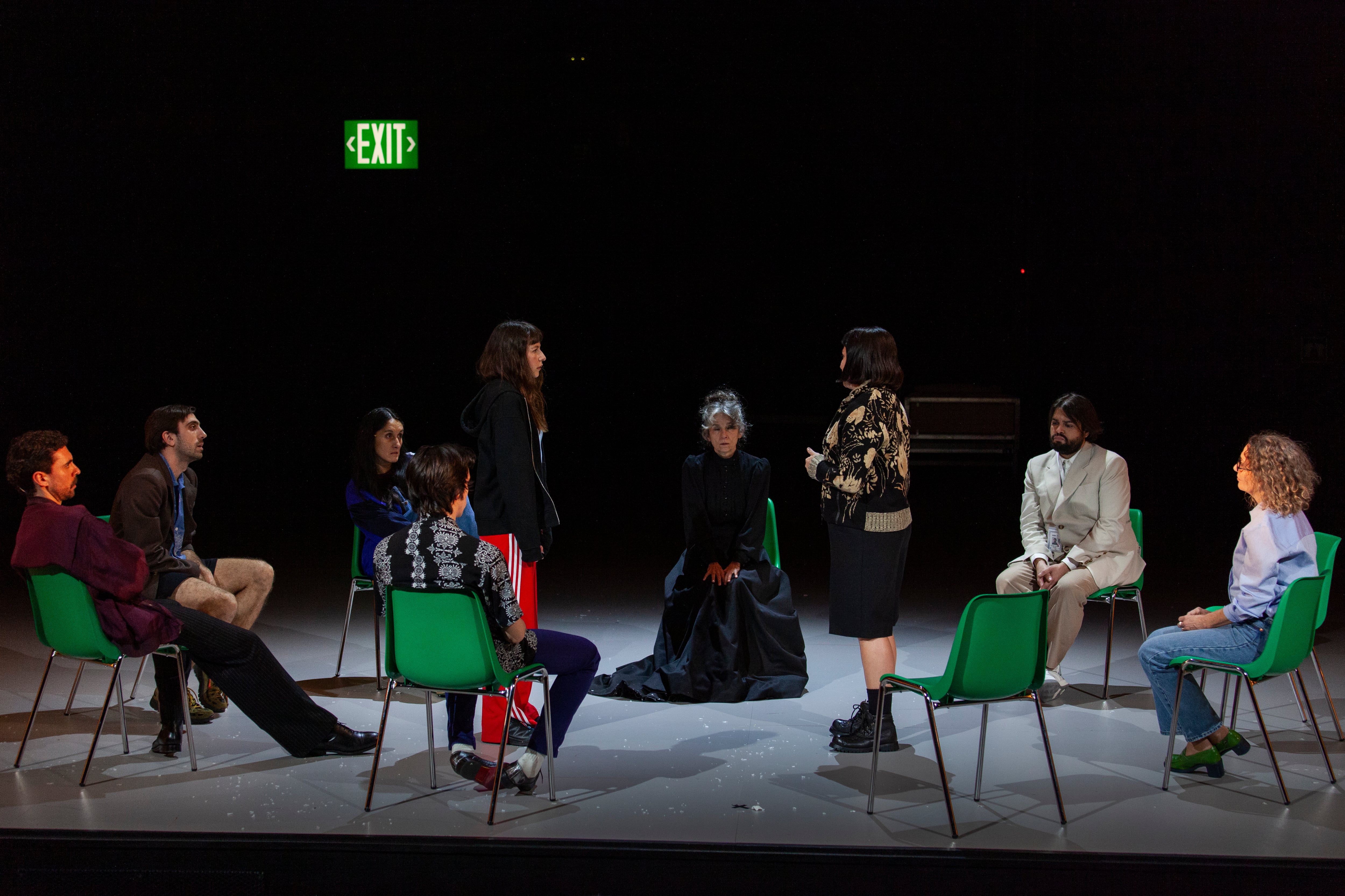 Escena de 'Personas, lugares y cosas' en el Teatro Español