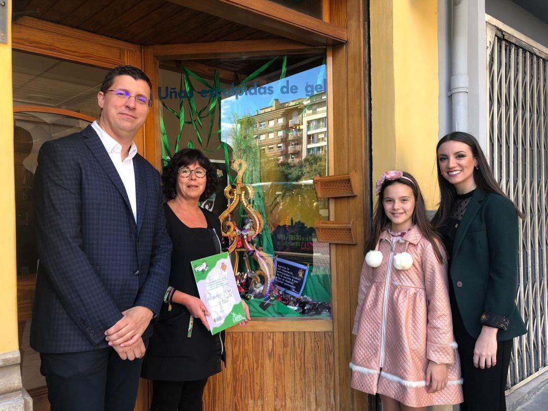 Finalistas concurso escaparates Magdalena. 