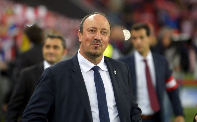 El entrenador del Real Madrid, Rafa Benítez 