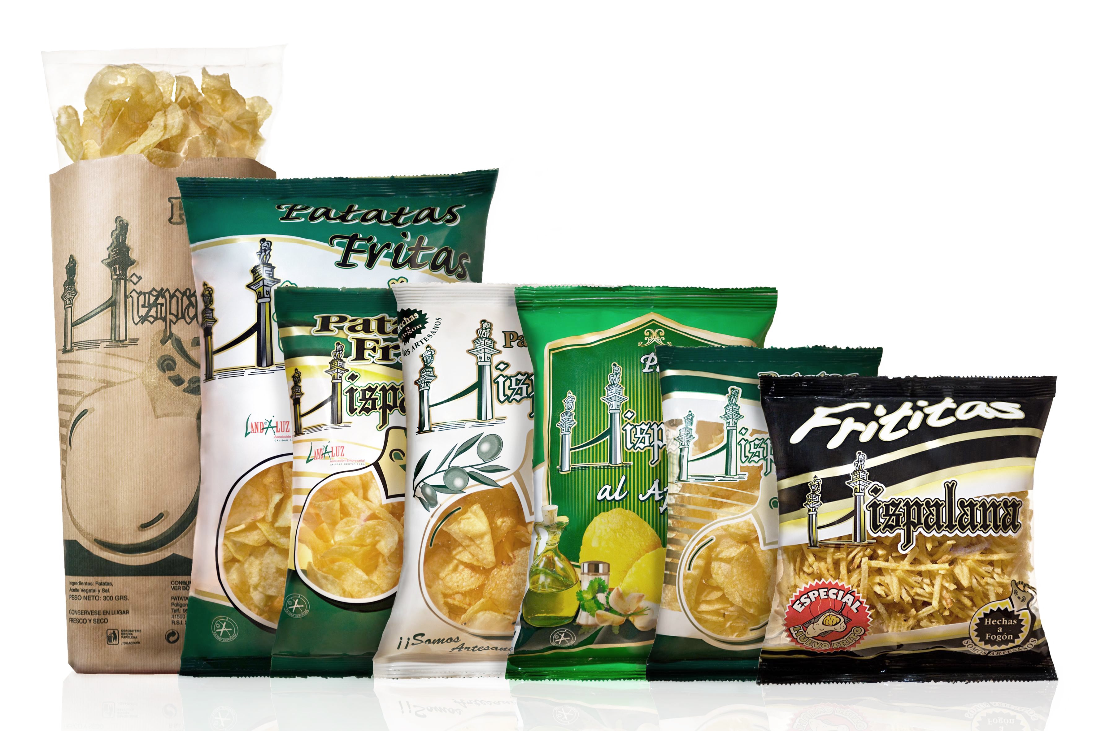 Patatas fritas Hispalana en todos sus formatos