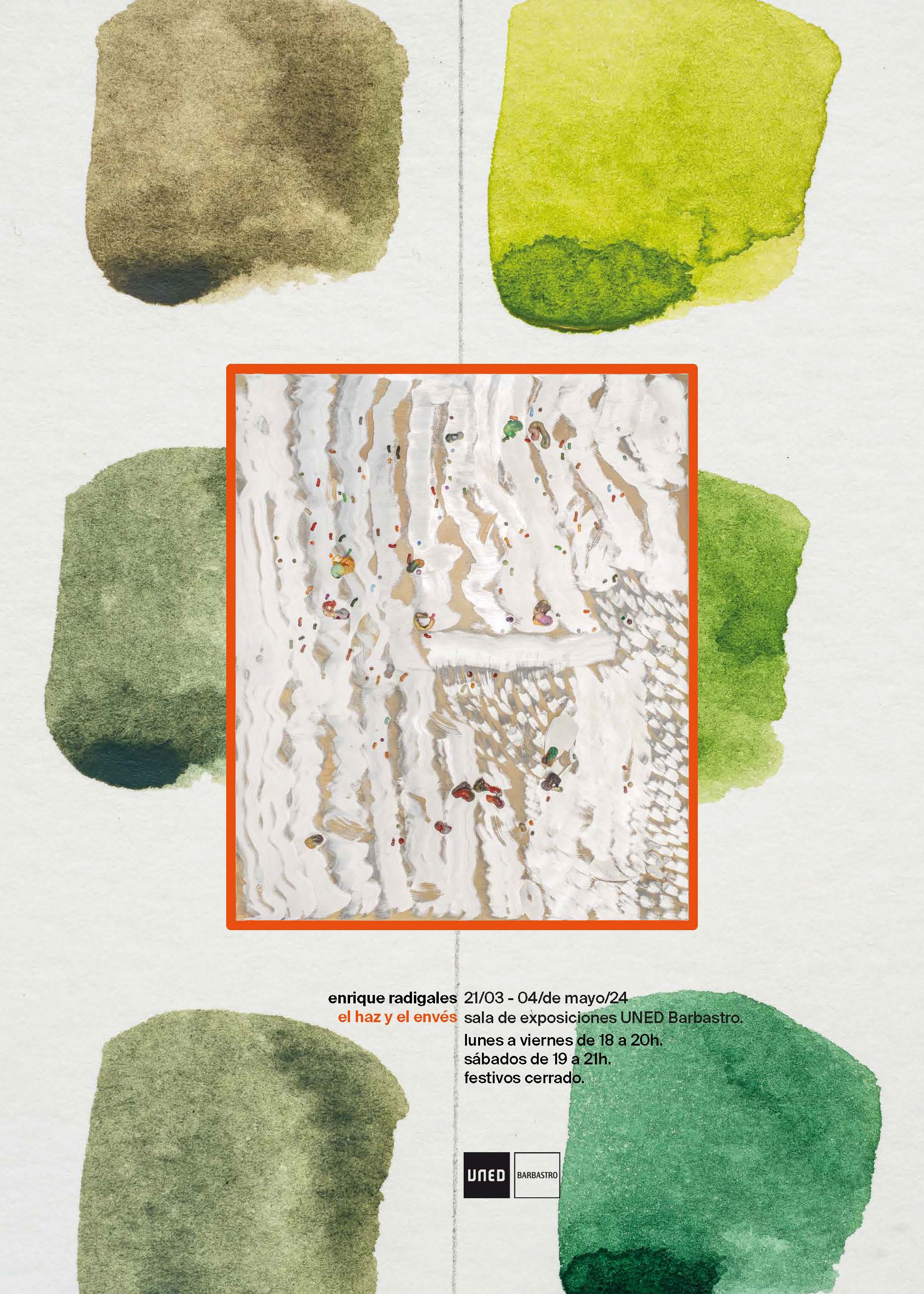 La UNED de Barbastro acoge la exposición "el haz y el envés" del 21 de marzo al 4 de mayo