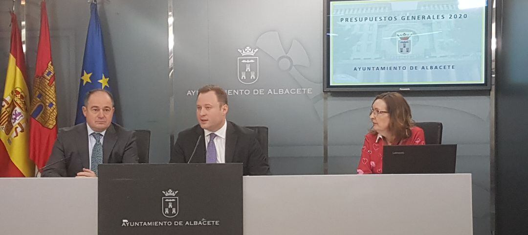 Imagen de la presentación del borrador de los presupuestos