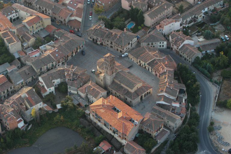 Vista área barrio de San Lorenzo
