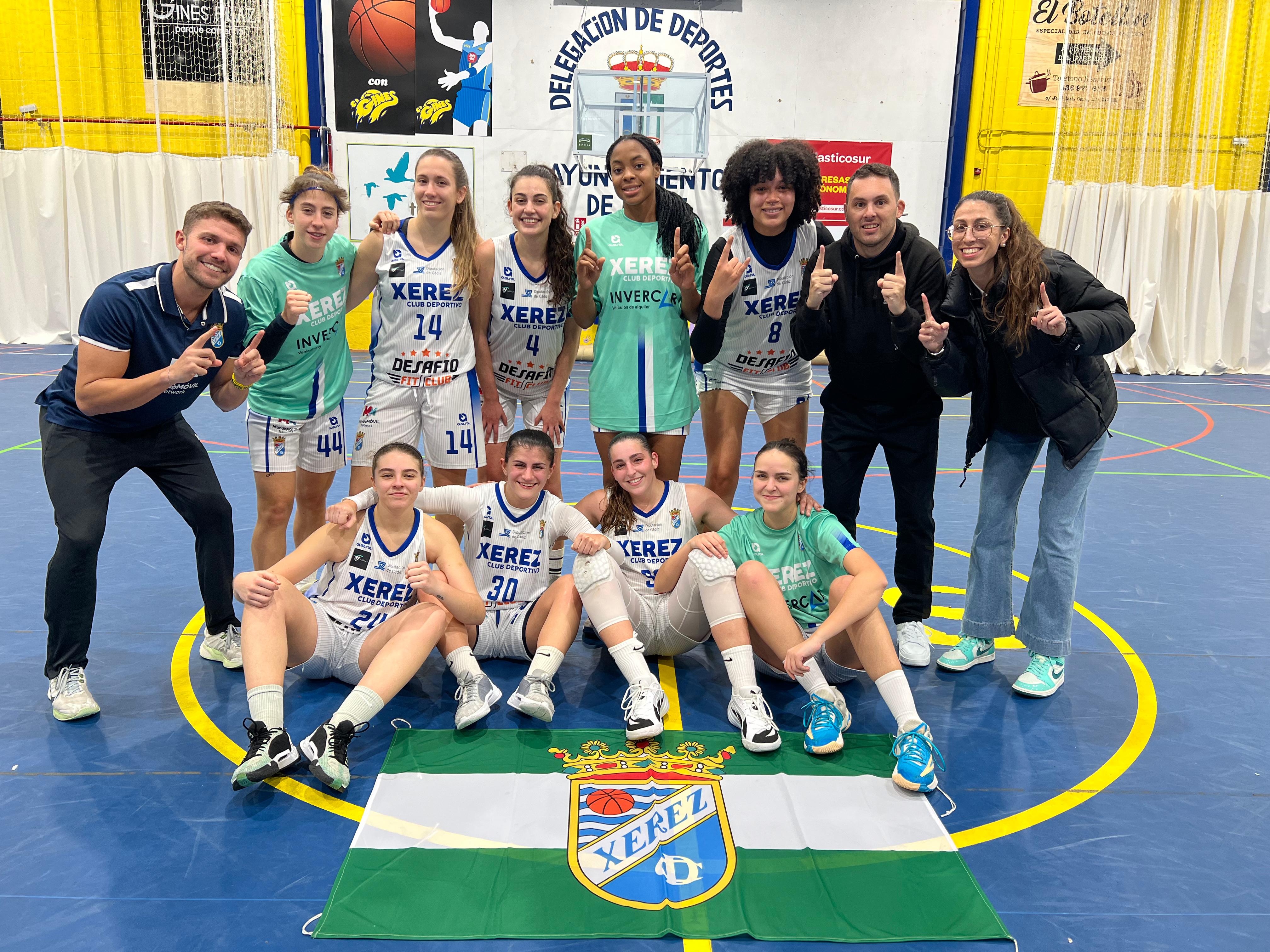 Jugadoras del Baloncesto Xerez Club Deportivo