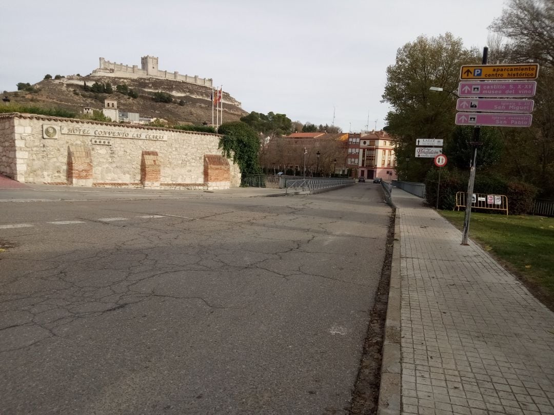 Estado del firme que se renovará en las obras previstas por el Ayuntamiento