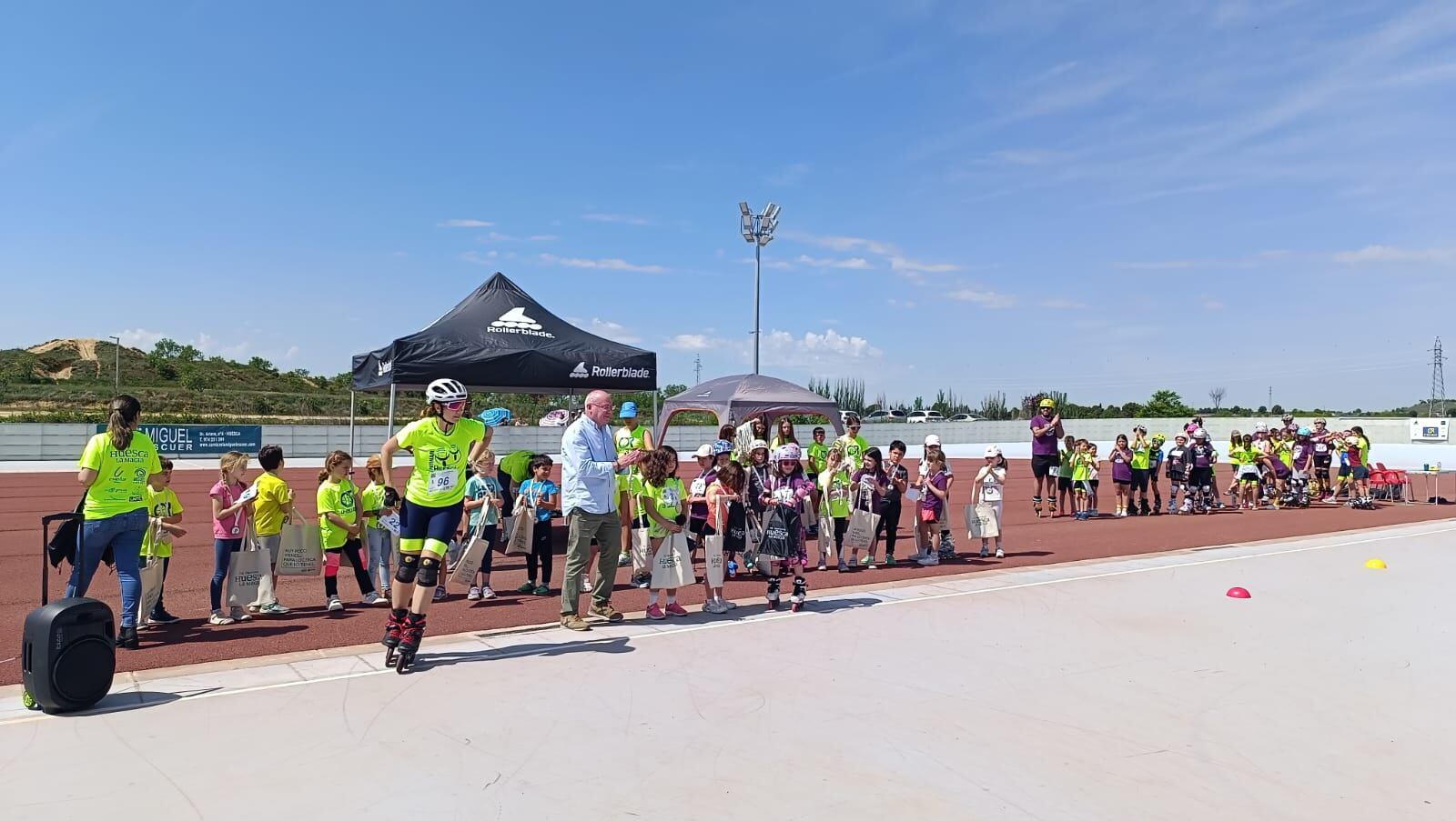 La actividad organizada por Osca Roller fue todo un éxito