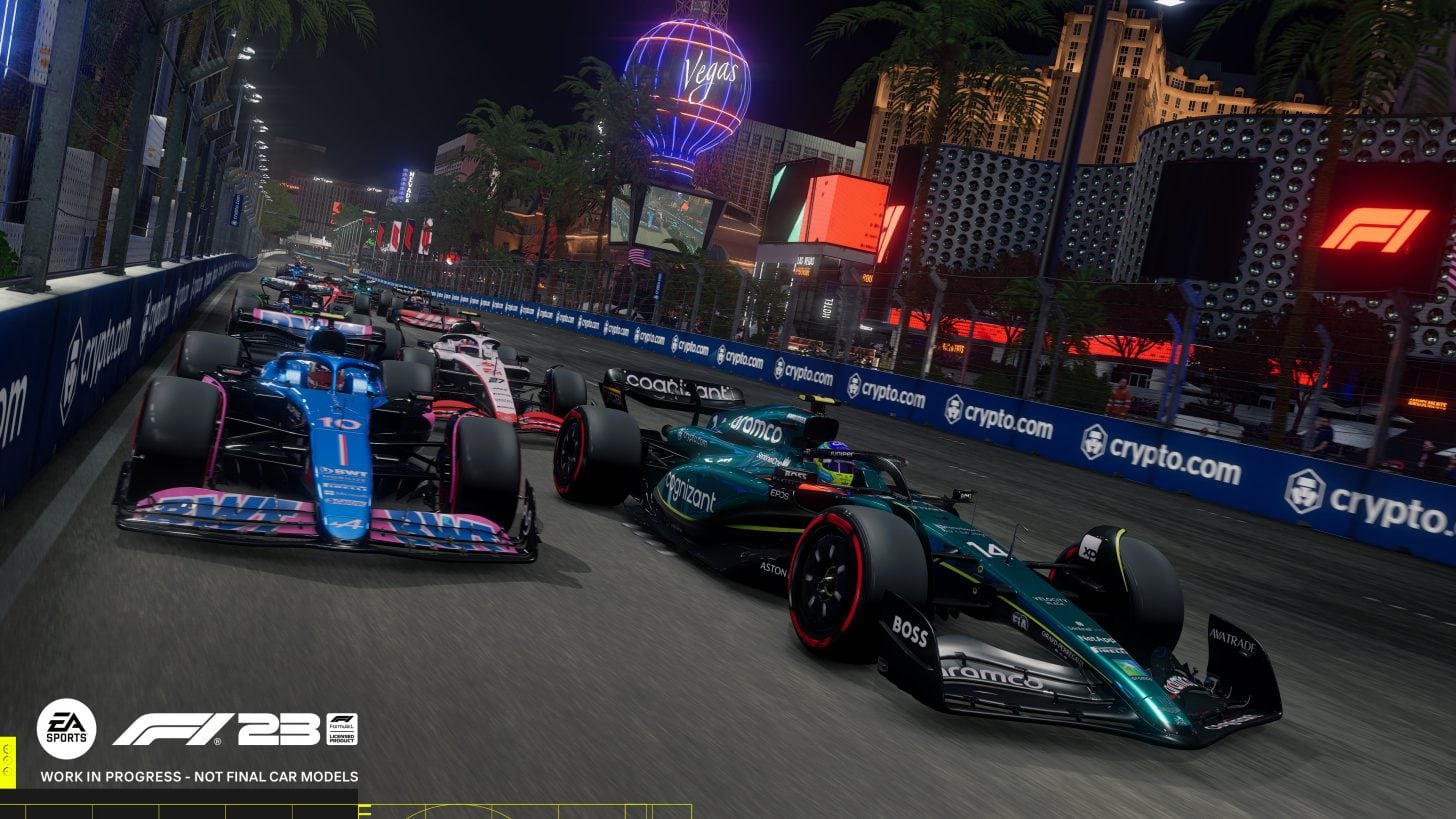 &#039;F1 23&#039; trae el esperadísimo trazado de Las Vegas