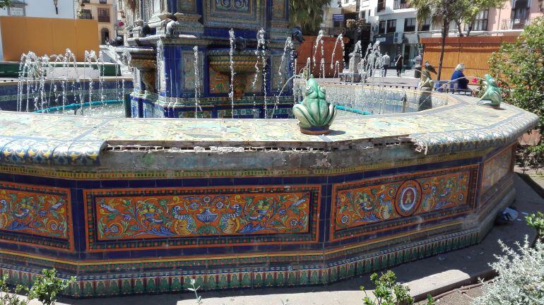 Estado en que se encuentra la Plaza Alta de Algeciras