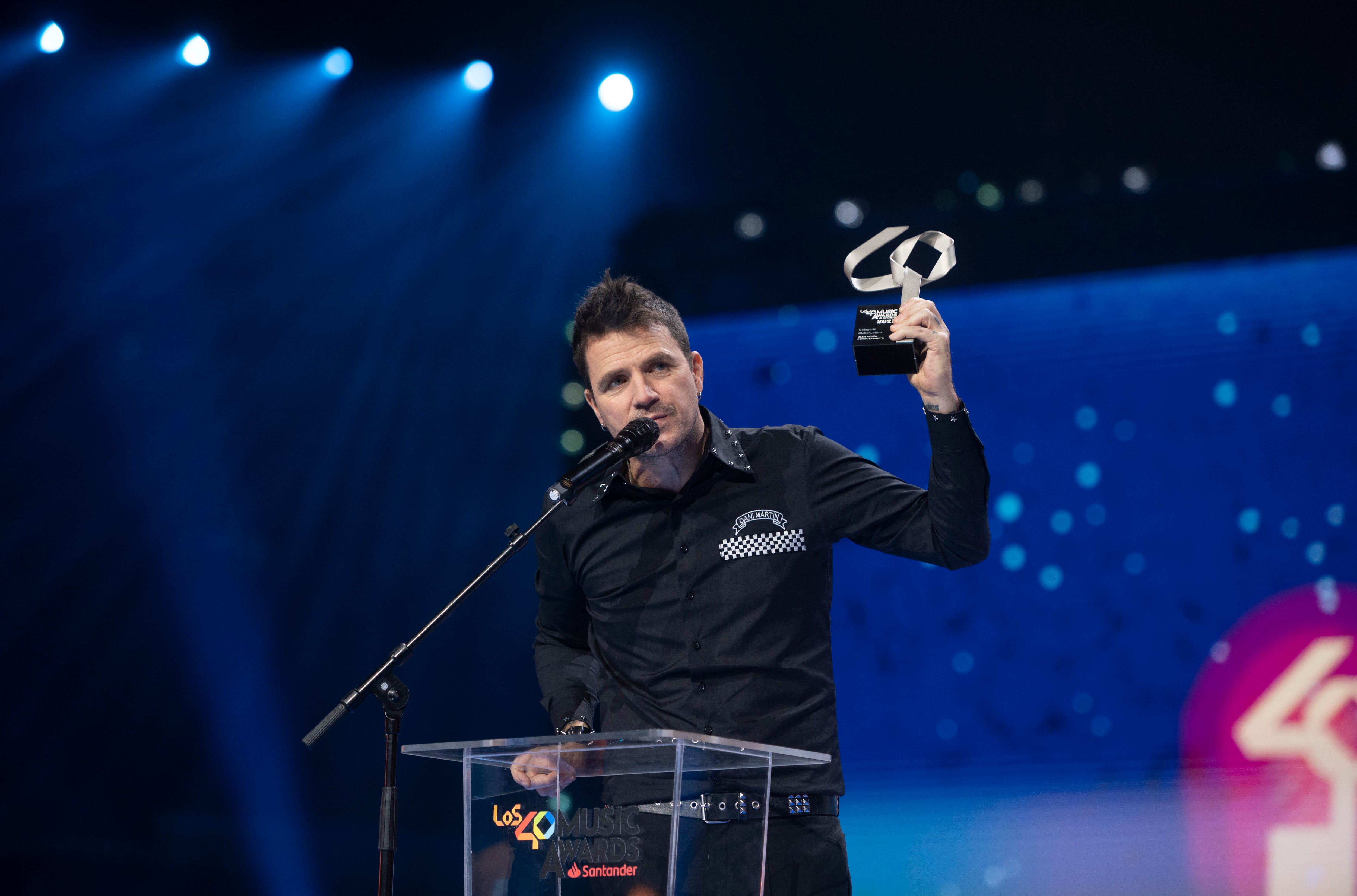 Dani Martín en LOS40 Music Awards Santander 2025