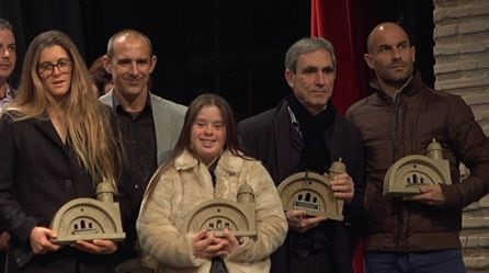 La kitesurfista, Gisela PUlido, Sara Marín , gimnasta ritmica, Mario Vilches, Mountain bike; Oscar Quesada, fútbol y Carlos Rojas, salto de altura.