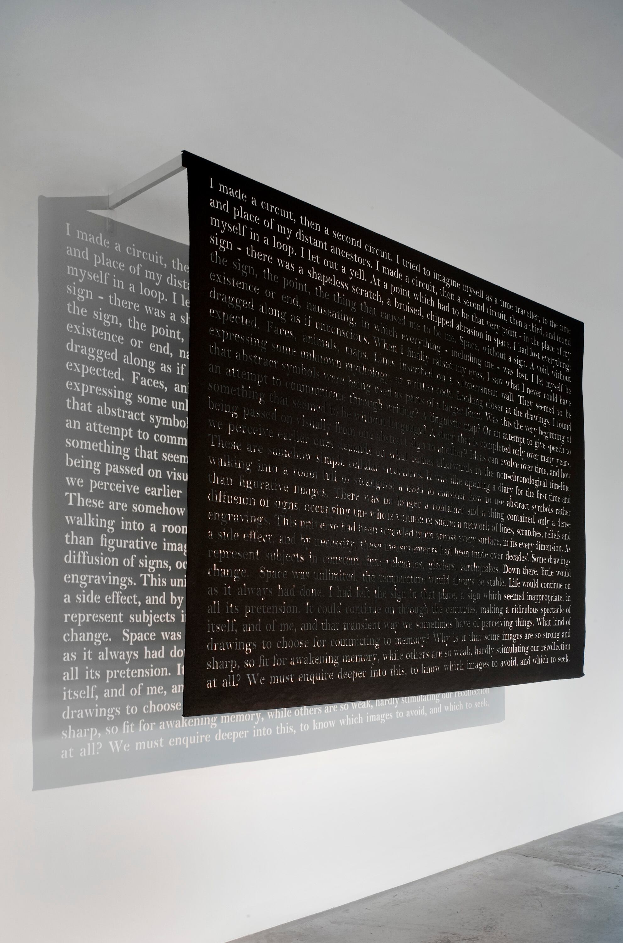 I Made a Circuit, then a Second Circuit de Rosa Barba