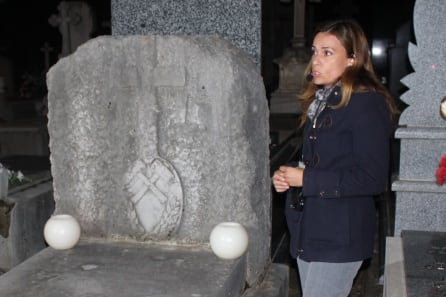 La minería está representada en Román Peñaranda, ingeniero de minas, que yace en el cementerio leonés