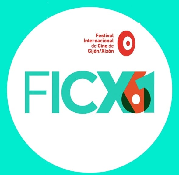 Logotipo de la 61 edición del Festival Internacional de Cine de Gijón.