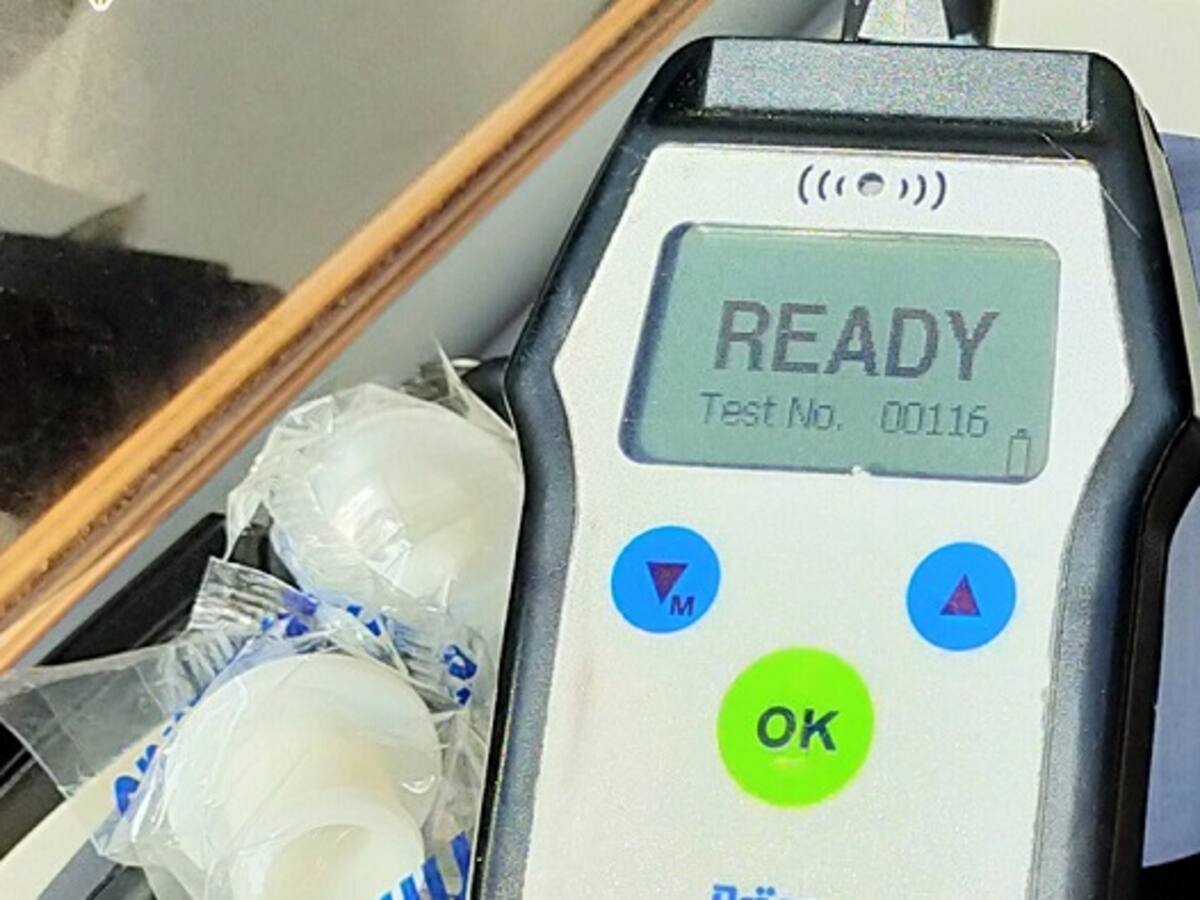 Sancionado en Algeciras por superar seis veces la tasa de alcohol permitida