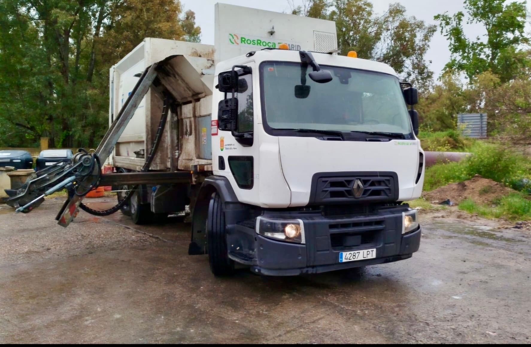 Camión de basura de Talavera