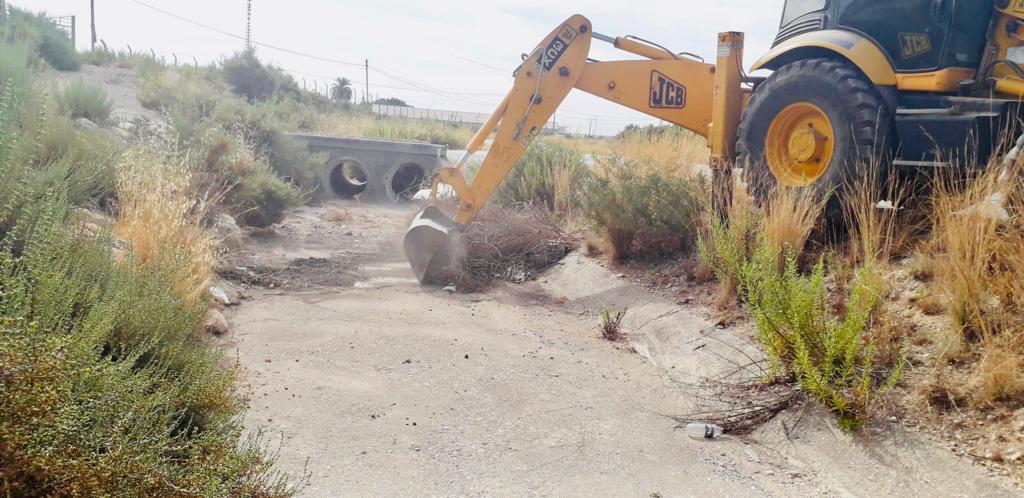 Limpieza de barrancos