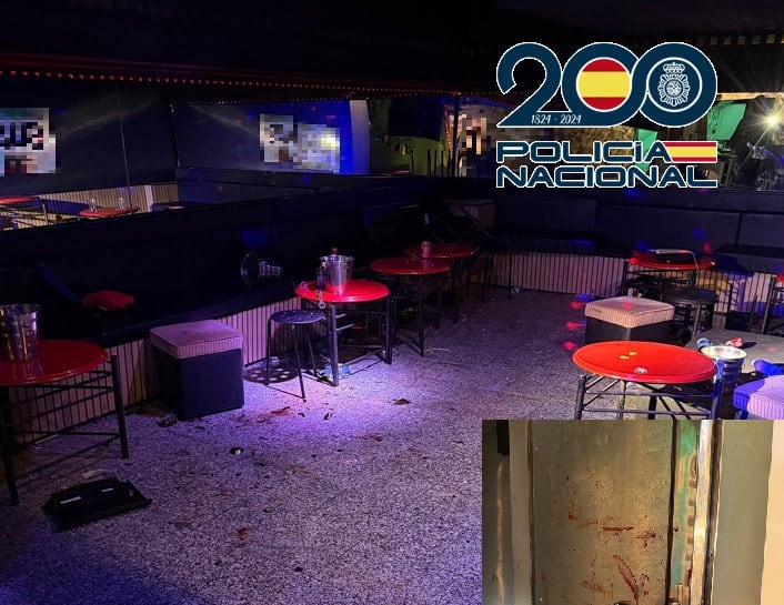 Interior de la discoteca