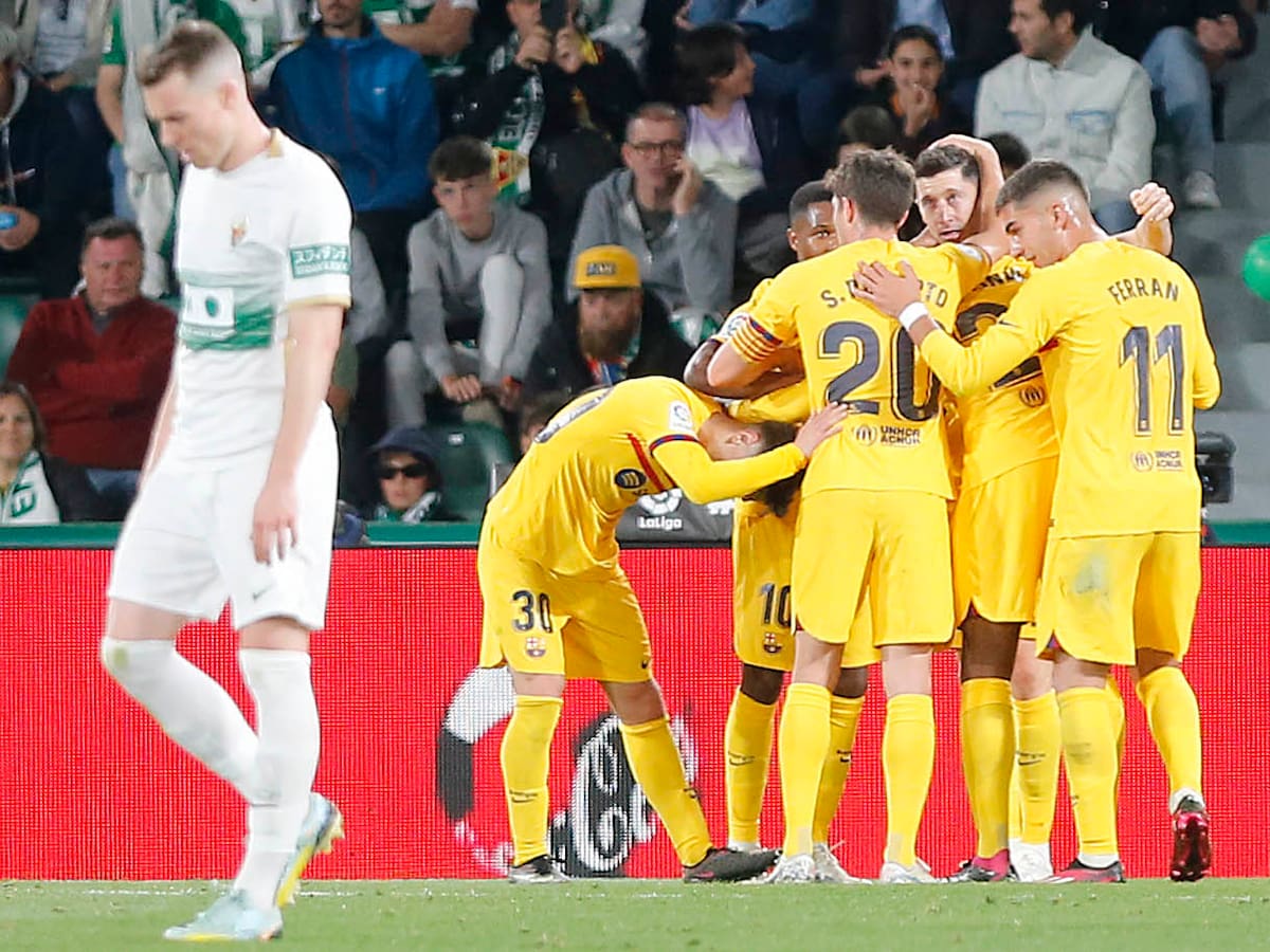 Elche - Barcelona: resultado, resumen y goles del partido de LaLiga Santander